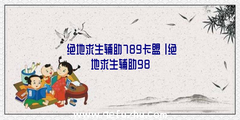 「绝地求生辅助789卡盟」|绝地求生辅助98